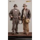 Indiana Jones and the Last Crusade Hyperreal Movie Statue India Jones and Henry Jones 1/3 Scale Dual Version